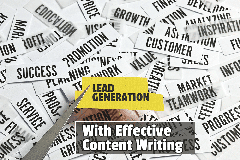 Lead generation with content marketing